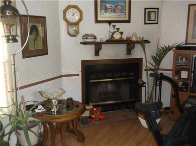 Working fireplace.
