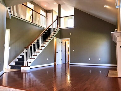 Great Room with Vaulted Ceilings