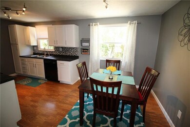 Dining area of the kitchen.