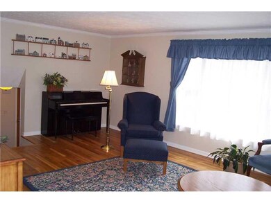 Living Room. NOTE BEAUTIFUL HARDWOOD FLOOR