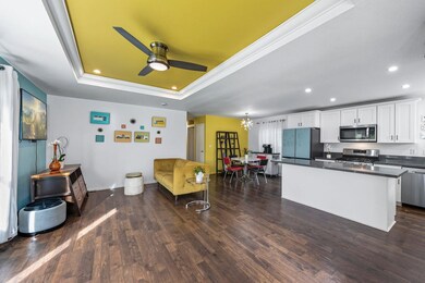 Open living & dining