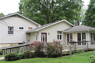 wrap around deck with ramp.