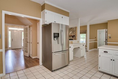 Kitchen with Newly Painted Cabinets