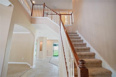 Front Entry is open to second floor.