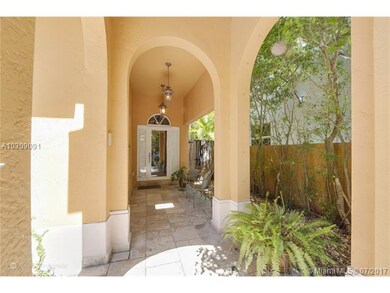 Arched Entry Way