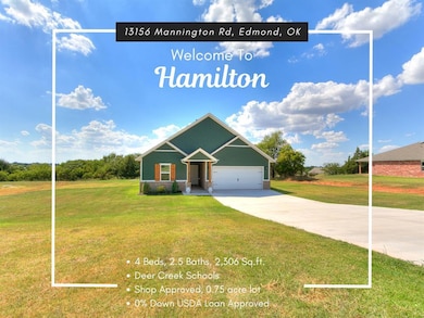 Front - Your .75 acre lot is shop-approved! This versatile and spacious two-story Trenton plan gives an inviting ambiance to guests with more than 2,300+ sqft of living space to enjoy.