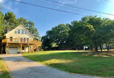Large corner lot across street from marina. Plenty