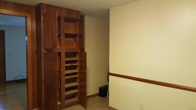 Custom made pantry in the kitchen for extra storag