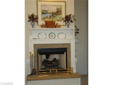 Master Bedroom. Gas Log Fireplace