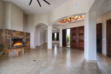 Stone Fireplace in Livingroom