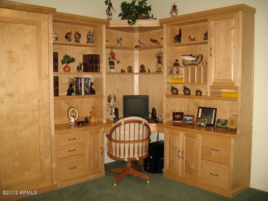 Front Bedroom With Built in Office
