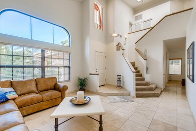 Entry Living Staircase