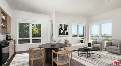 Virtually staged rendering