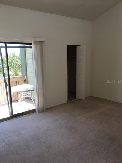 Master bedroom on the upper level with balcony, va
