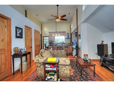 Looking towards the kitchen