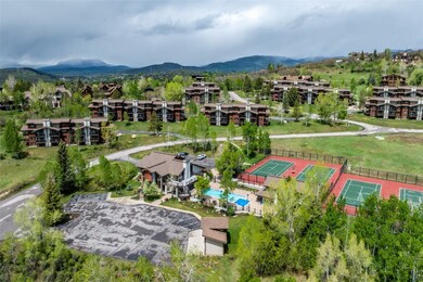 Bird's eye view of a mountainous background and a