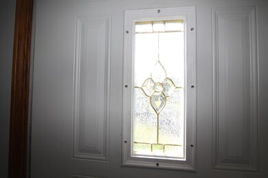 Leaded Glass in door