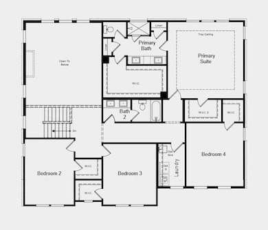 Second Floor Plan - Structural options added inclu