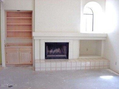 Living Room With Fireplace