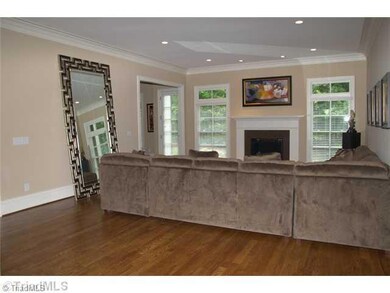 Den/Family/Great Room. Huge family room with extra large custom windows and gas log fireplace!