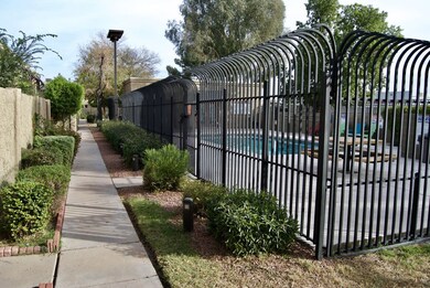 Fenced Community Pool