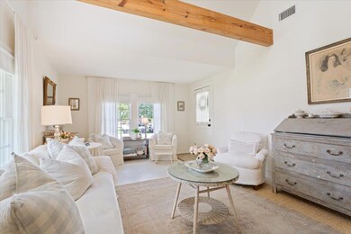 Living area with visible vents