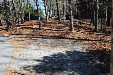 Extra gravel parking off driveway