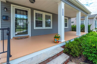 Front Porch. Decking rebuilt in past year