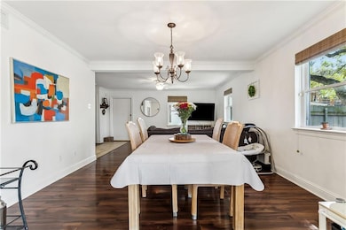 Dining Area with lots of light