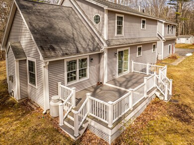 Large, maintenance free deck