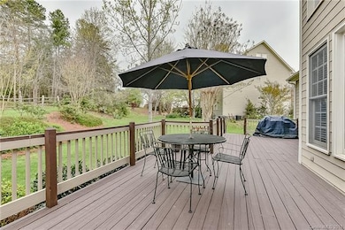 Over-sized and extended back deck .
