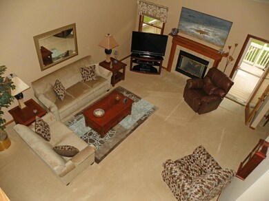 View of Great Room from upper level