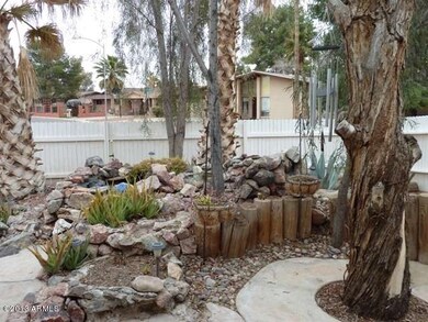 Enclosed front yard