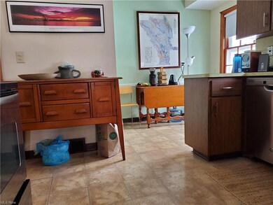 Kitchen with view of breakfast nook