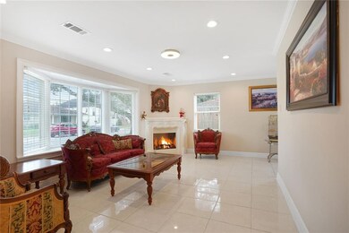 Living Room w/ Fireplace