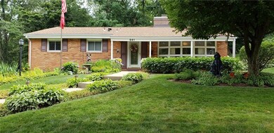 Newer concrete steps for easy entry.