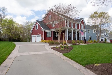 Custom Driveway and oversized.