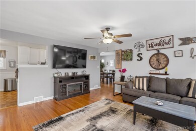Spacious family room