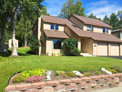 Lovely landscaped lawn
