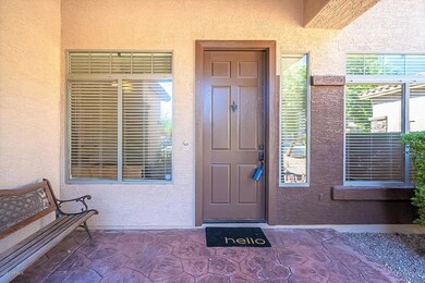 Front Covered Patio Entry