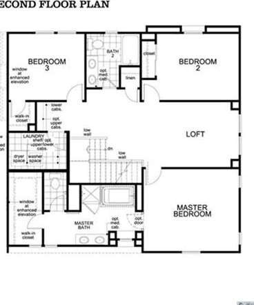 2nd floor lay out