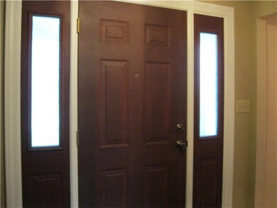 Foyer. NEW ENTRANCE DOOR.