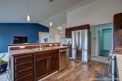 Large open kitchen