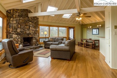 The Living Room and Dining Area. At this high elev