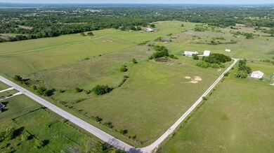 Aerial view with a rural view