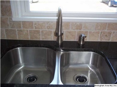 Look at the beautiful backsplash, countertops and 