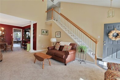 Living Room opens into Dining Room
