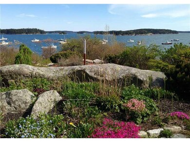 View. View over granite outcroppings...