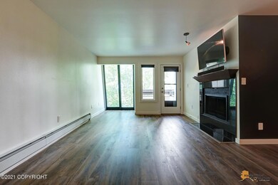 Living Room w/Luxury Vinyl Plank Floors