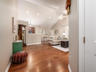 As you enter front door